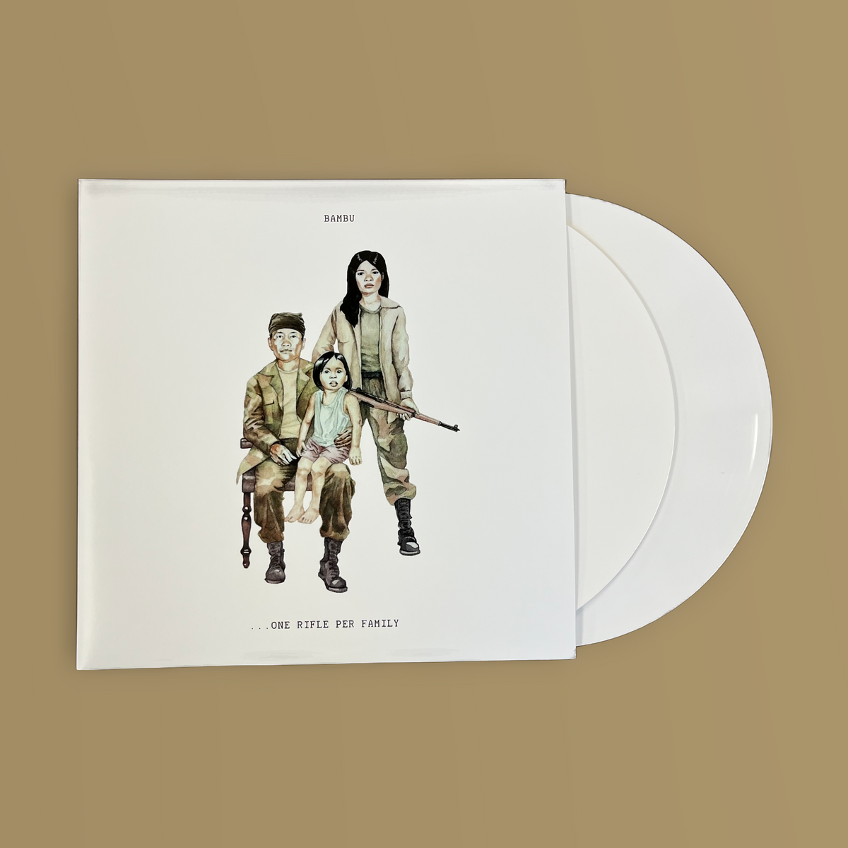 Bambu - One Rifle Per Family. Gatefold 2LP Vinyl Record